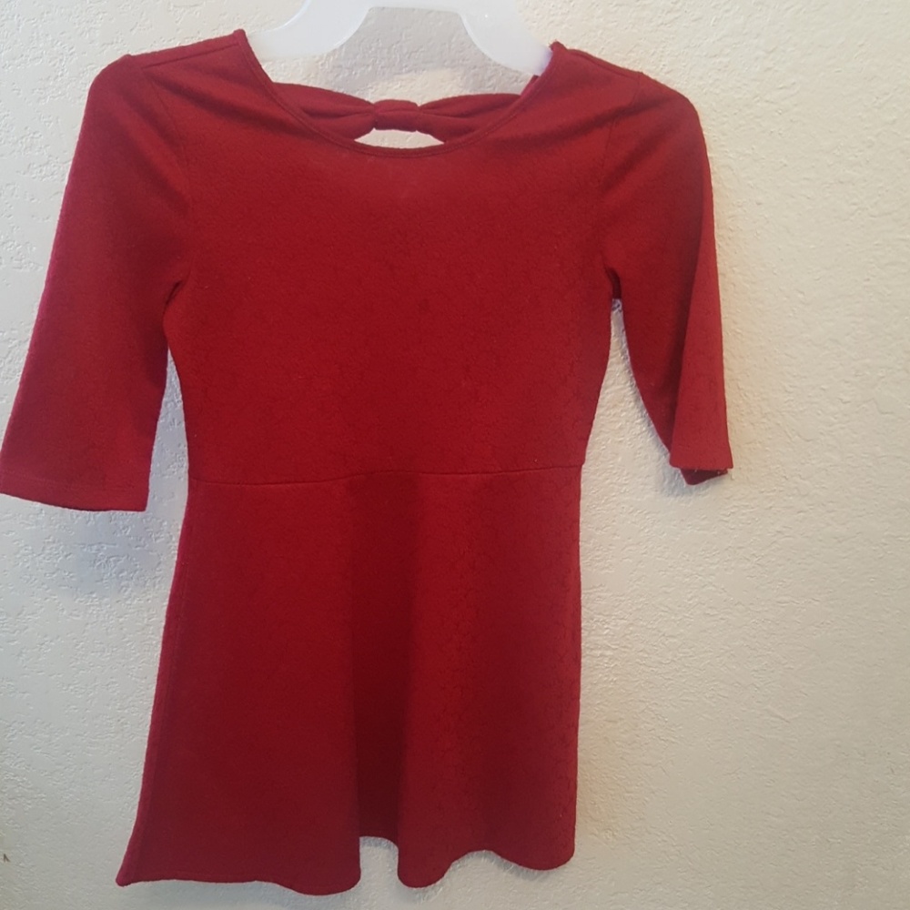 💃Red dress for girls.